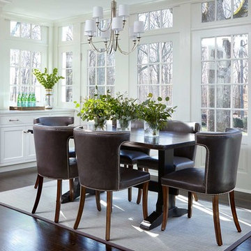 NEW CANAAN CT - Walnut & White
