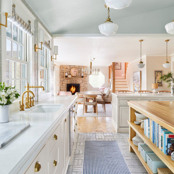 Orlando Soria: Londo Lodge Kitchen Backsplash & Floor