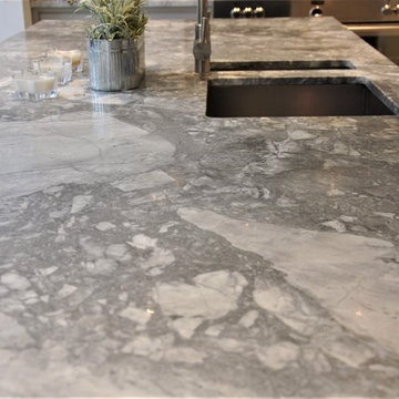 Bianco Eclypsia Quartzite Worktops Fitted Brentwood, Essex