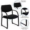 Black Fabric Side Chair