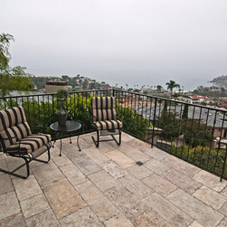 Patio layout showcasing our unique stone elements in architectural settings. - Wall And Floor Tile
