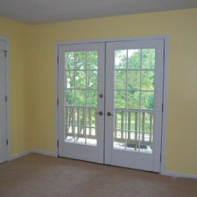 Yellow painted rooms