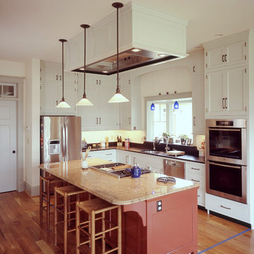 Lake House Arts and Crafts, Custom Kitchen and Millwork
