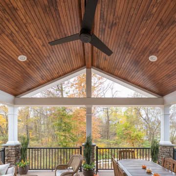 Rustic Porch and Deck