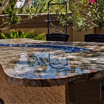 Project Outdoor Kitchen + Fire Table