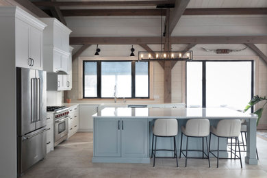 Cottage kitchen photo in Toronto