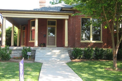 Inspiration for a timeless exterior home remodel in Nashville