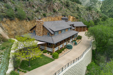 Example of a classic exterior home design in Denver