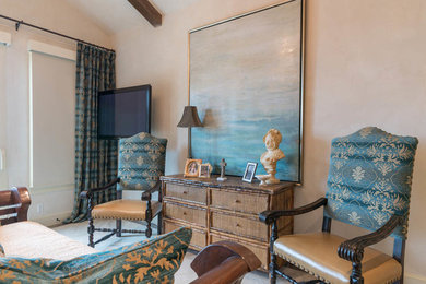Bedroom - traditional bedroom idea in Austin
