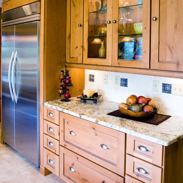 Rustic Contemporary Kitchen in Barrington