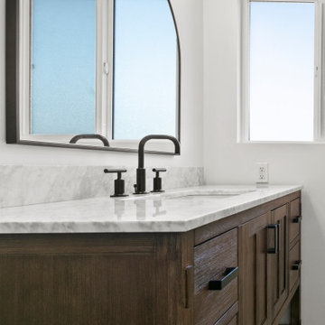 A Burst of Tranquility for this Master Bath Remodel in Glassell Park, CA