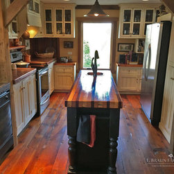 Kitchen #1 - Custom Made using Reclaimed Barn Wood - Kitchen Islands And Kitchen Carts