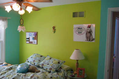 Inspiration for a contemporary bedroom remodel in Newark