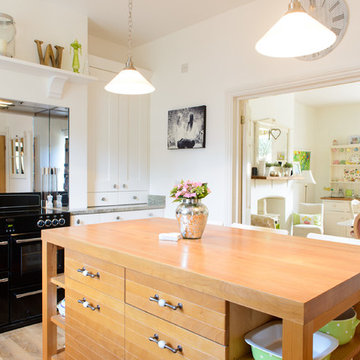 View through to the dining area of this period family home