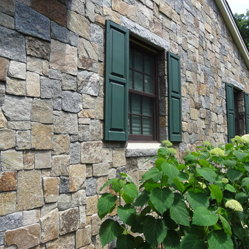 Colonial Style Ranch with Dry-Fit Natural Stone Accents
