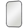 37" Industrial Gray Rectangle Mirror