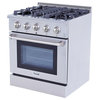 Thor Kitchen 30" Dual Fuel Range, Stainless Steel, Natural Gas