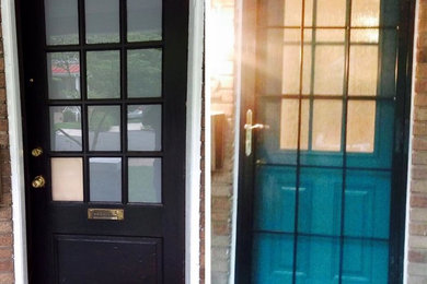 Security Storm Doors- Before and After