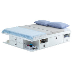 Memomad bali storage platform 2024 bed with drawers