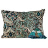 Parkland Collection Adya Accent Multicolor Pillow Cover With Poly Insert