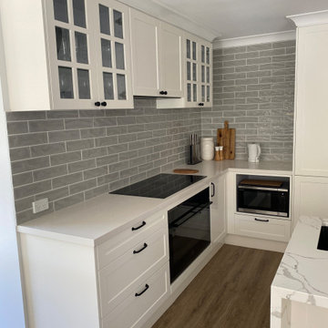 Modern Marble Kitchen Splashback