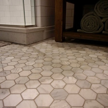 Rustic Main Level Guest Bath