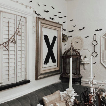 halloween tablescape + other ideas for spooky season