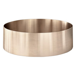 Lavello Round Steel Basins by Meir - Bathroom Basins