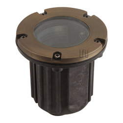 Landscape Lighting Die Cast Brass In-Ground Well Light LF3001AB - Inground And Well Lights