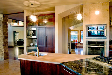 Contemporary kitchen in Denver.