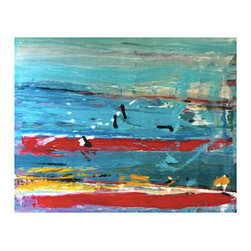 Untiled Landscape 90 Acrylic on Canvas 48 - Artwork