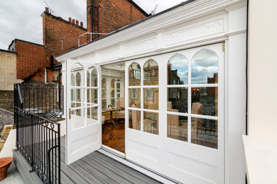 Inspiration for a classic conservatory in London.
