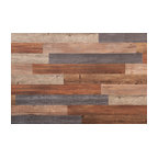 E-Z Wall Peel and Press Assorted Wall Planks