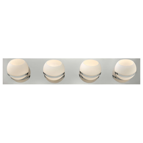 Hinkley Lighting 50104 Nova 4 Light 25"W Bathroom Vanity Light - Chrome
