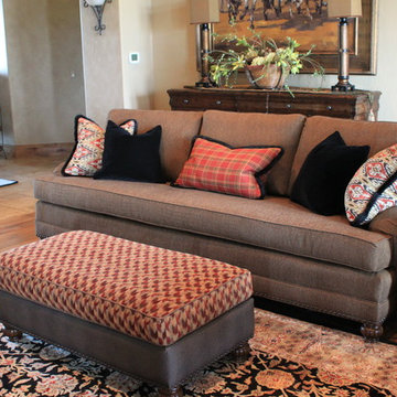 Hand built sofa