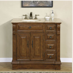 Accord Antique 38 inch Single Sink Bathroom Vanity - Bathroom Vanities And Sink Consoles