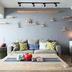 Fireplace installs - Modern - Living Room - Vancouver - by Jivko Stone