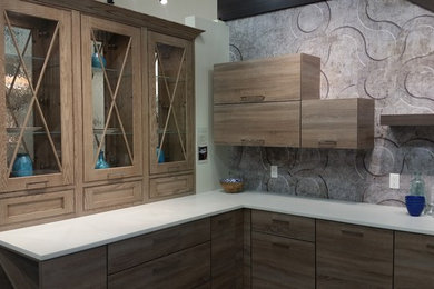 Inspiration for a transitional kitchen remodel in Other