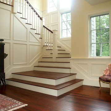 Milton: new home; shingle style