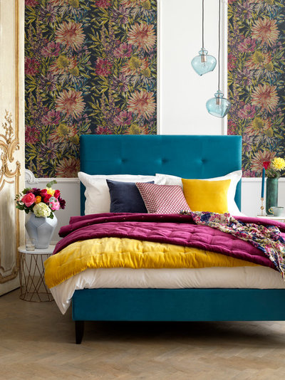 Eclectic Bedroom by Button & Sprung