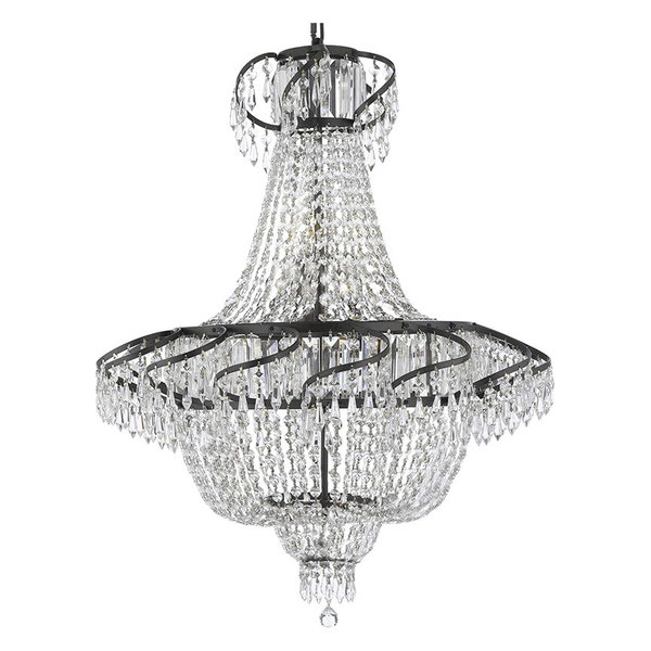 CO Z Traditional Drum Chandelier Lighting Bronze, 18 CO Z Traditional Drum Chandelier Lighting Bronze, 18