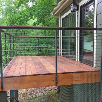 Master Bedroom Deck Railing