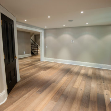 Custom Wood Flooring, Recessed Lighting, Contemporary Design