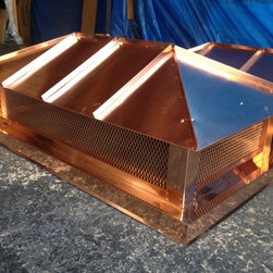 Copper Chimney Caps, Shrouds and Pots - Products