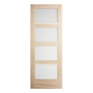 4-LITE Contemporary Glass Doors