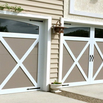 Wooden Overlay Garage Doors