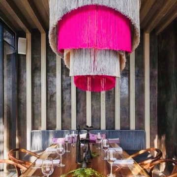 Mexican Handmade 3 Level Tassel Chandelier- Merida