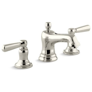 Kohler Bancroft Widespread Bathroom Faucet, Vibrant Polished Nickel