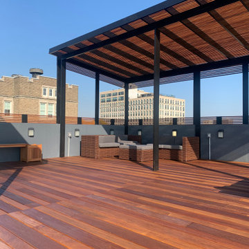 Rooftop deck