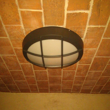 Distressed Faux Brick